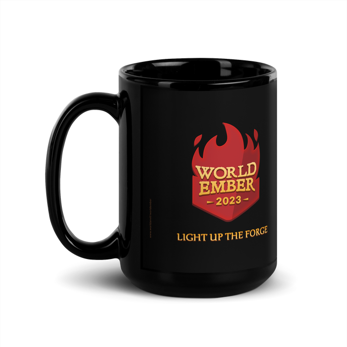 Worldember 2023 Black Mug
